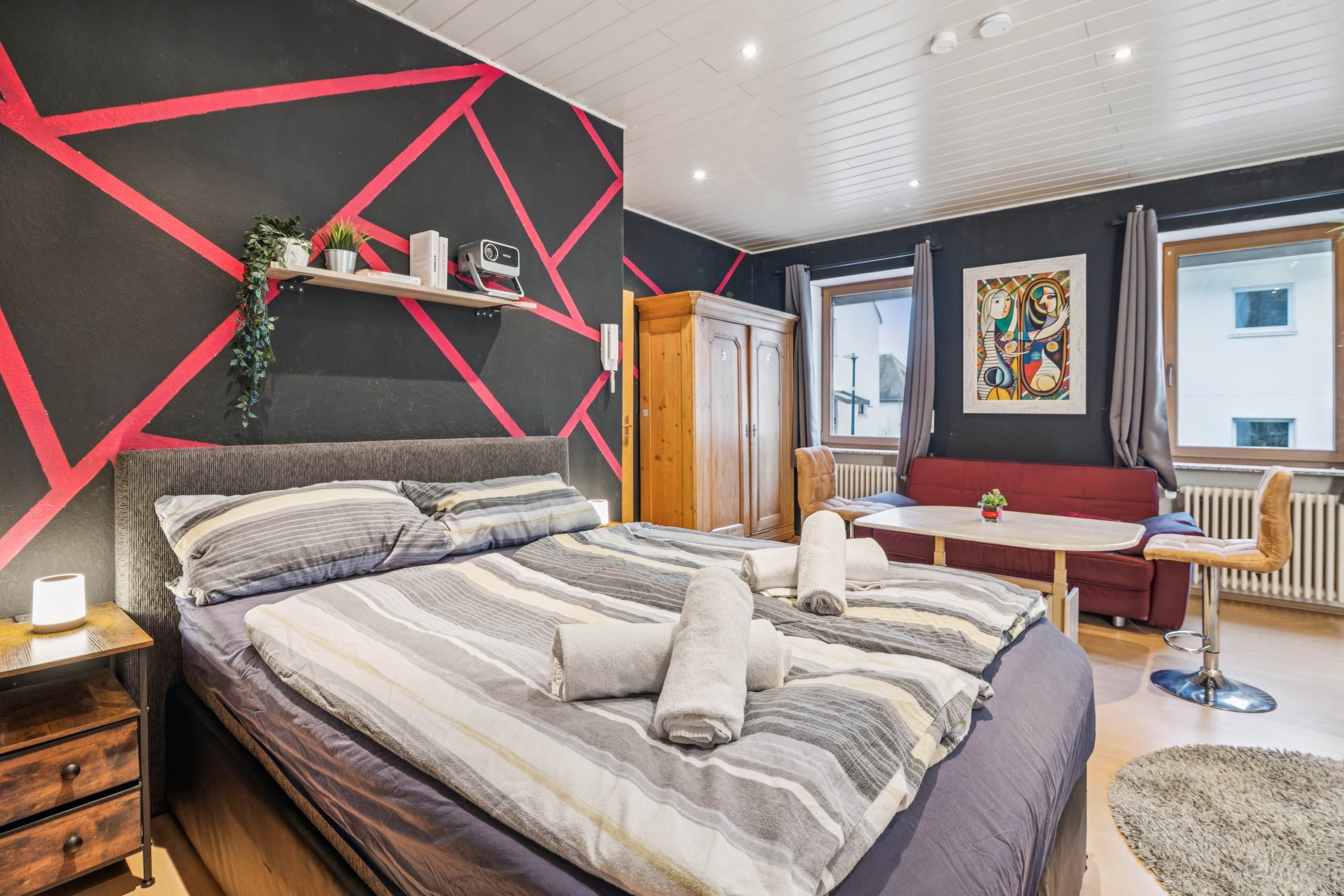 1 habitación y caja de seguridad en la habitación 