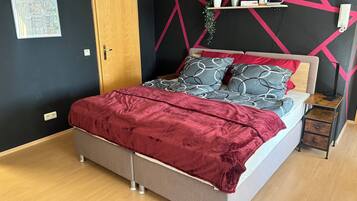 1 bedroom, in-room safe, iron/ironing board, free WiFi