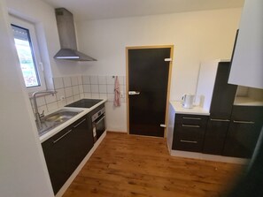 Private kitchen - Vacation apartment with large terrace (Gschwend)