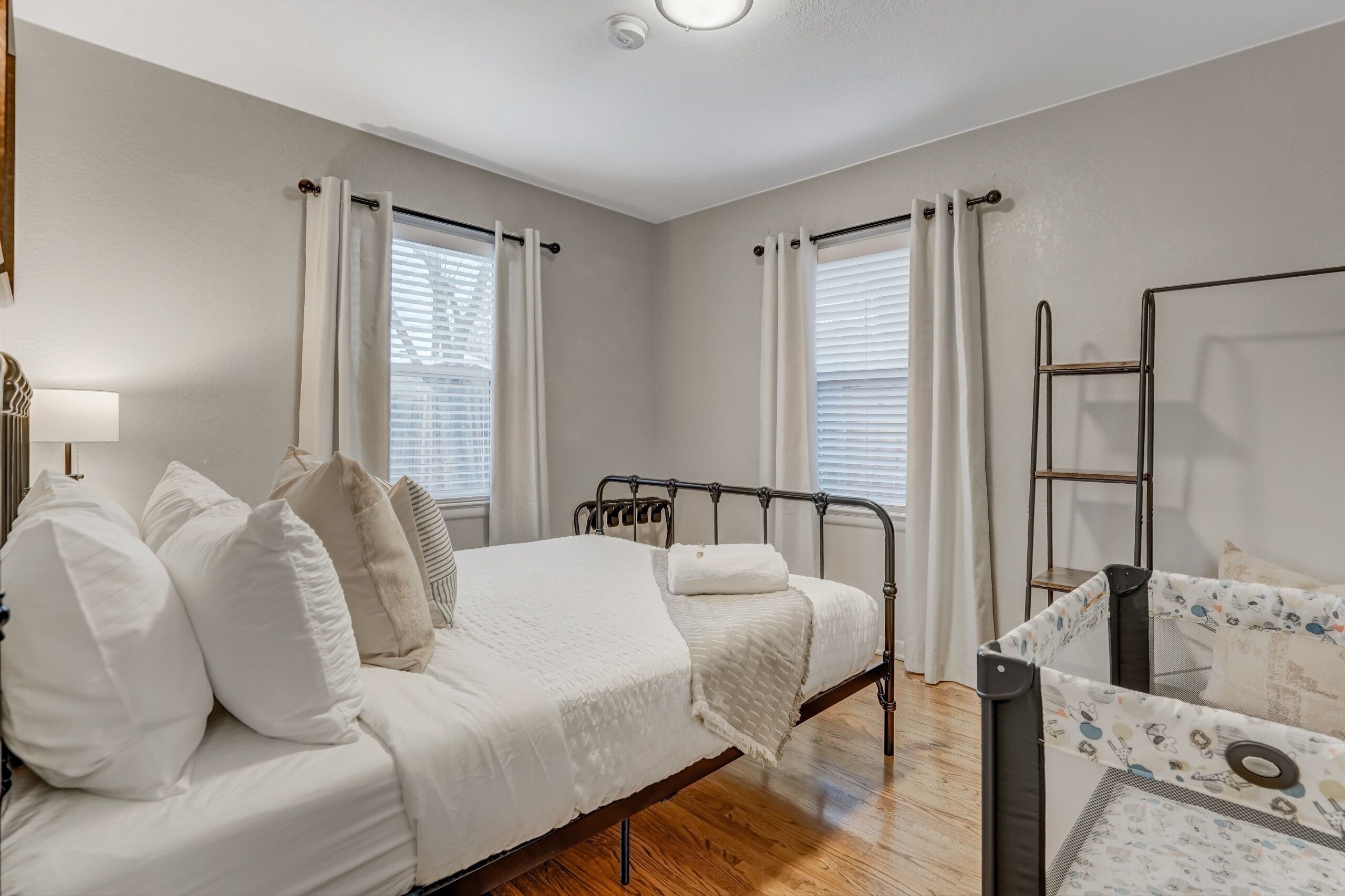 5 bedrooms, iron/ironing board, travel cot, free WiFi