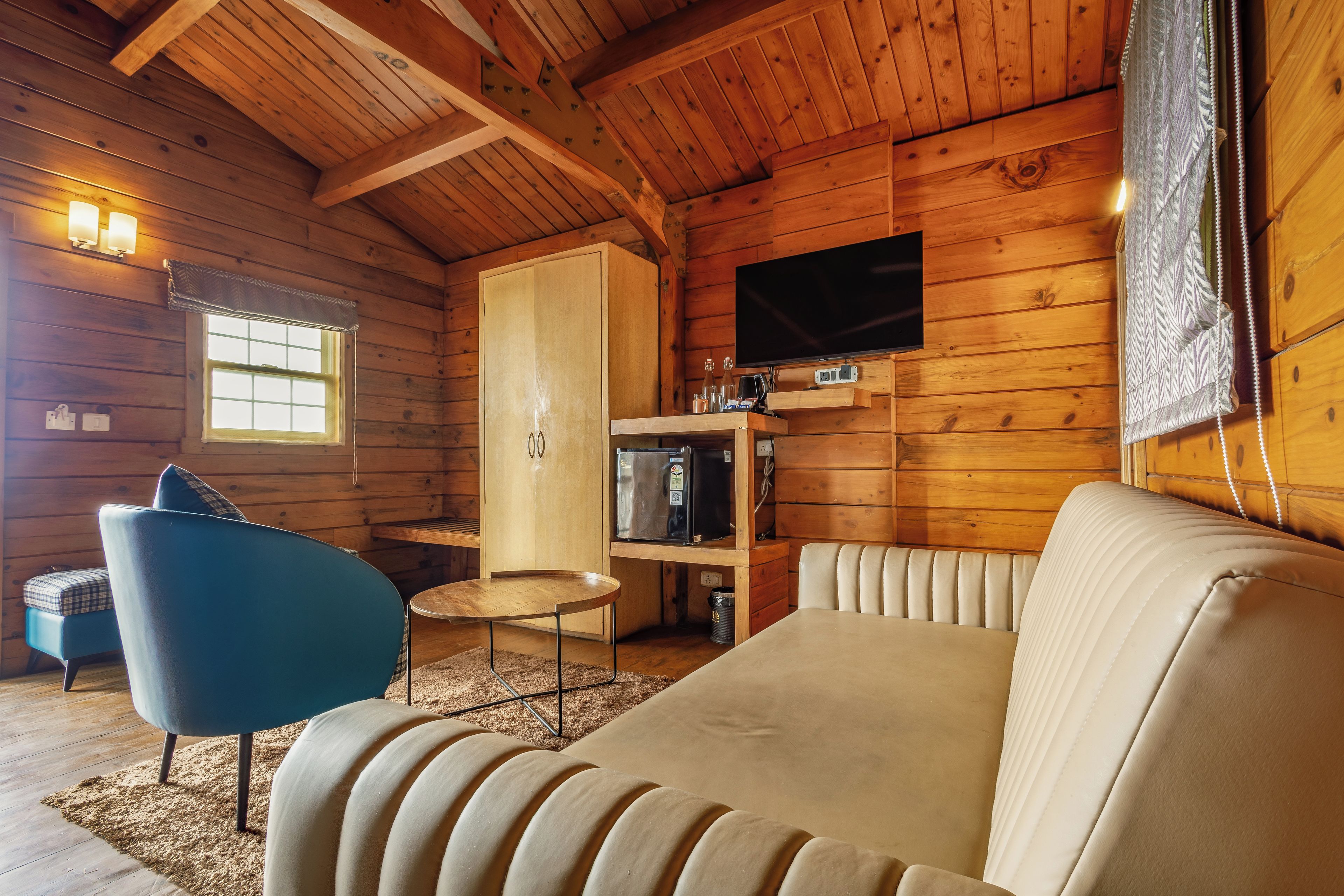 Honeymoon Double Room, Mountain View | Living area | Smart TV