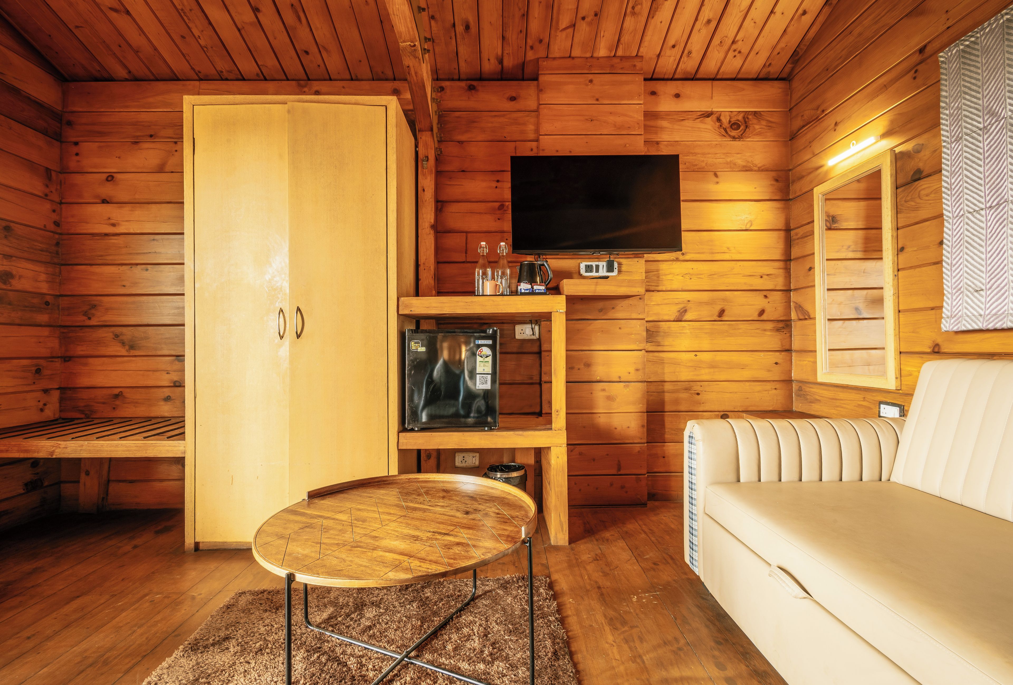 Honeymoon Double Room, Mountain View | Living area | Smart TV
