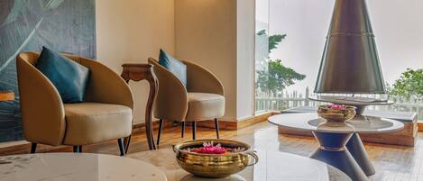 Lobby sitting area