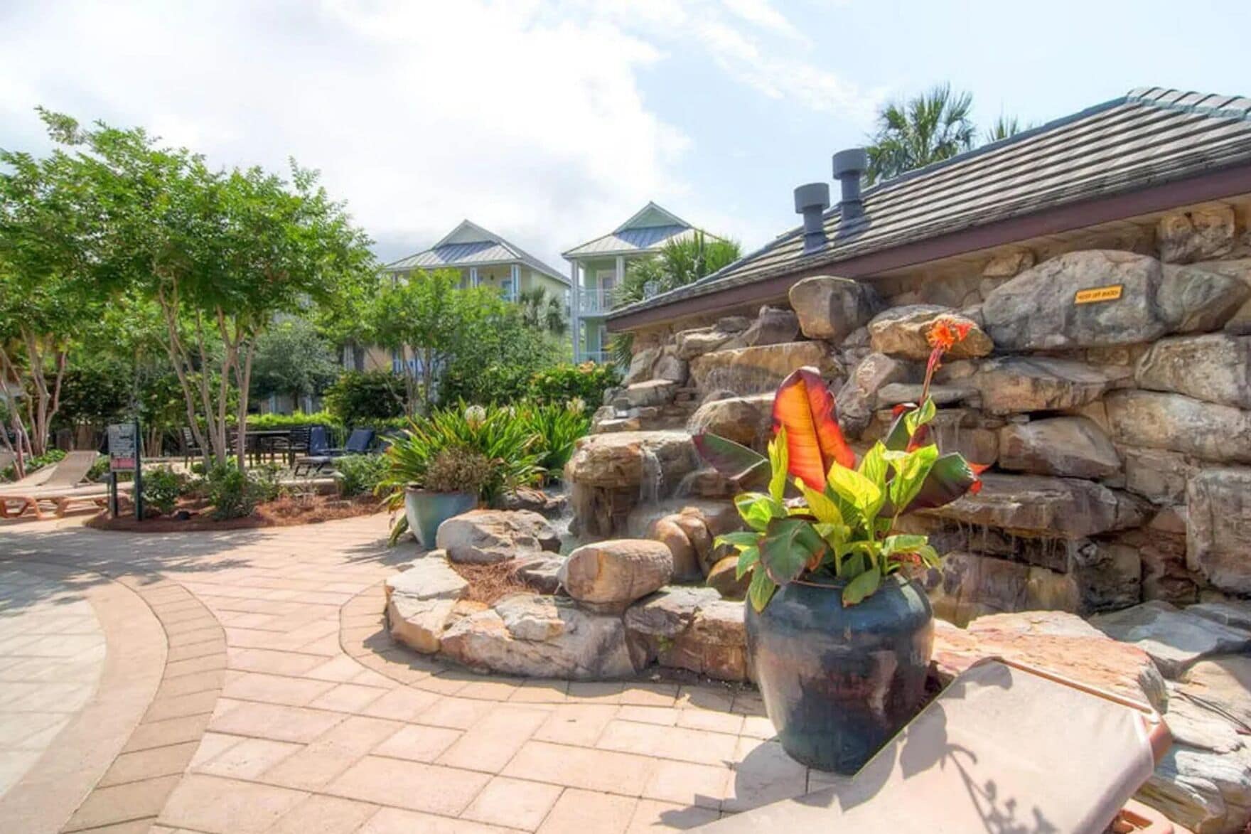 Enceinte de l’hébergement