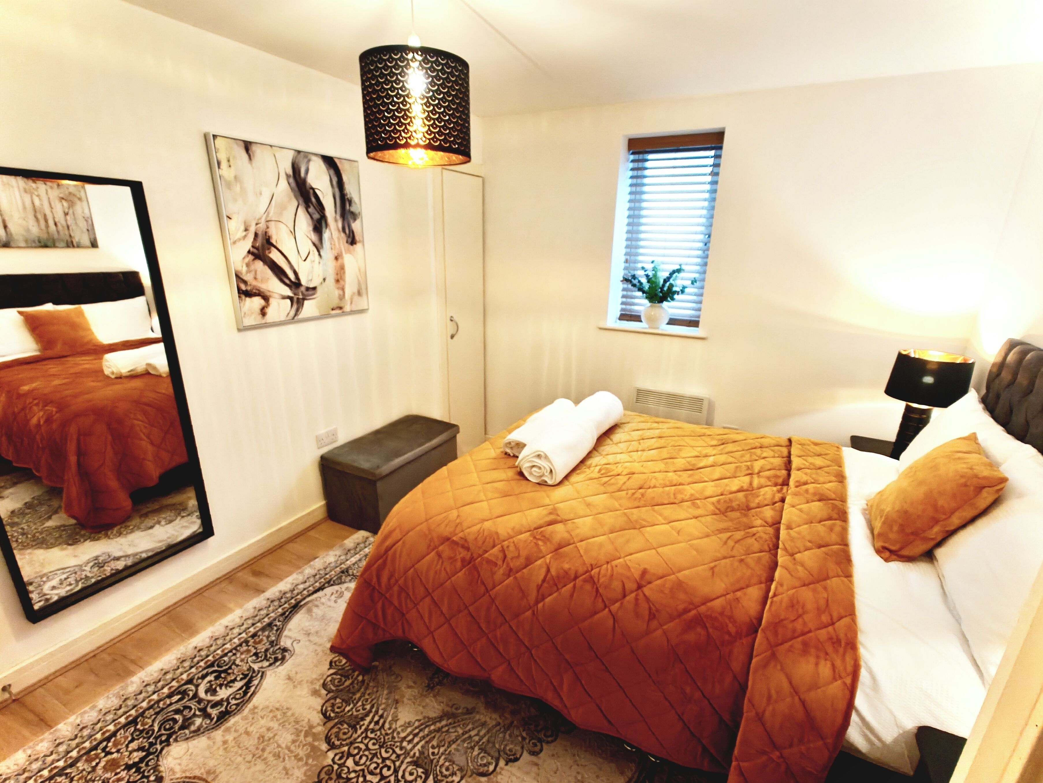 1 soverom, strykejern/-brett, wi-fi og sengetøy