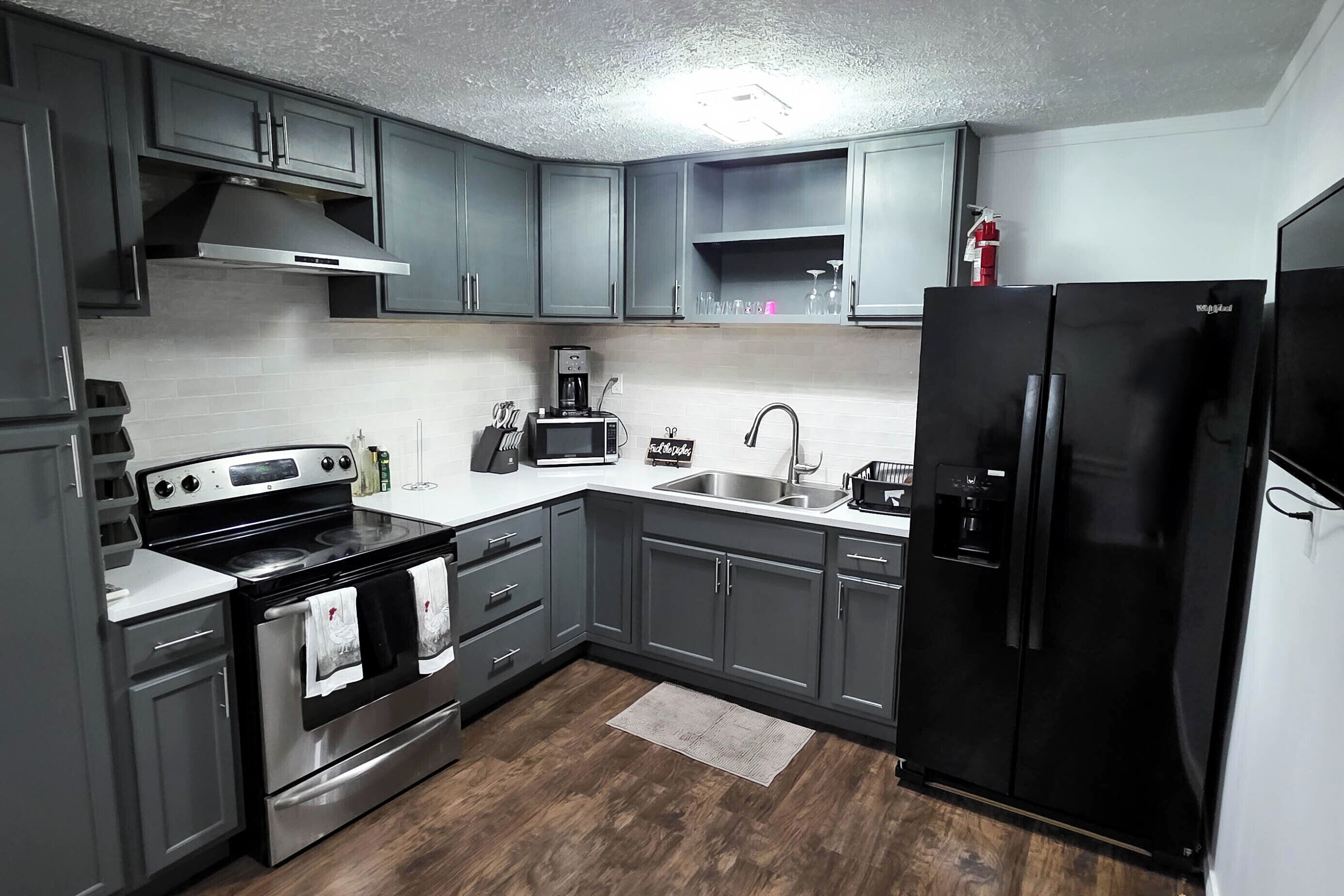 Microwave, oven, stovetop