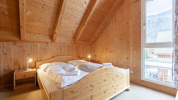 House | 2 bedrooms, bed sheets