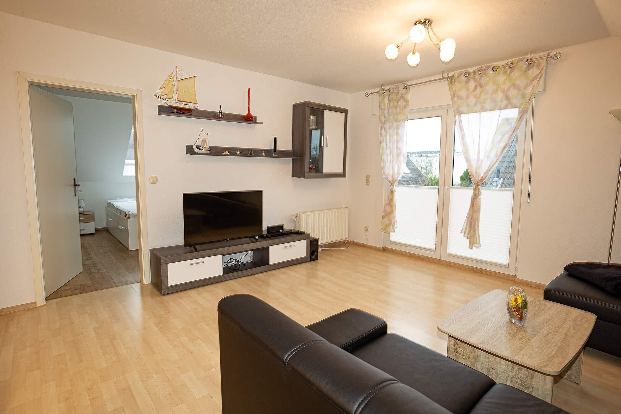 Smart TV, DVD player, books