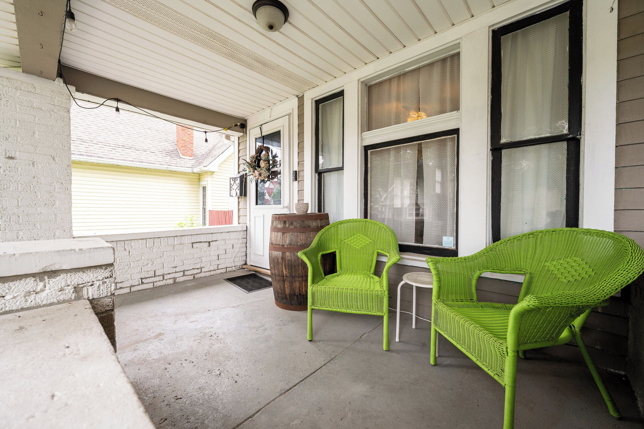 Facciata della struttura