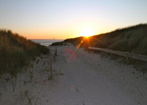 Chalet | View from property - Inviting Hollum Chalet Near Golf Course (Hollum)