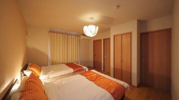 Blackout curtains, iron/ironing board, free WiFi