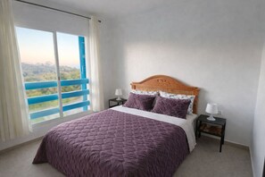 1 makuuhuone, vuodevaatteet