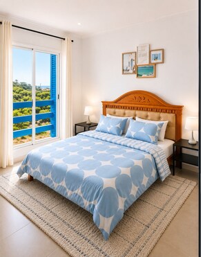 1 bedroom, free WiFi, bed sheets - Panoramic view | Cozy apartment M'diq (M'diq)