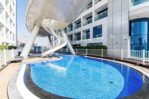 Pool - Modern Dubai Studio w/ Private Pool & Desert Oasis (Dubai)