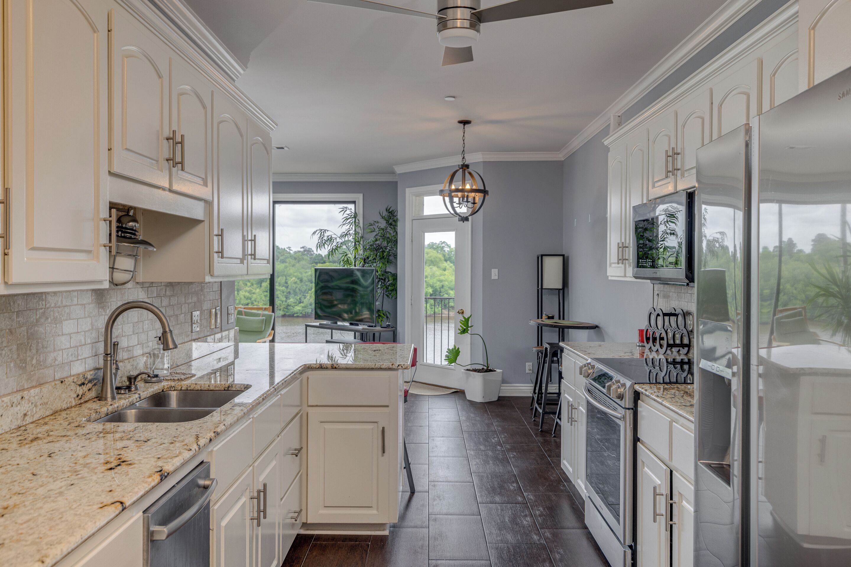 Microwave, oven, stovetop