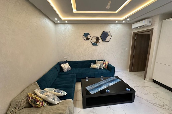 Penthouse, 1 Bedroom, Balcony | Living area