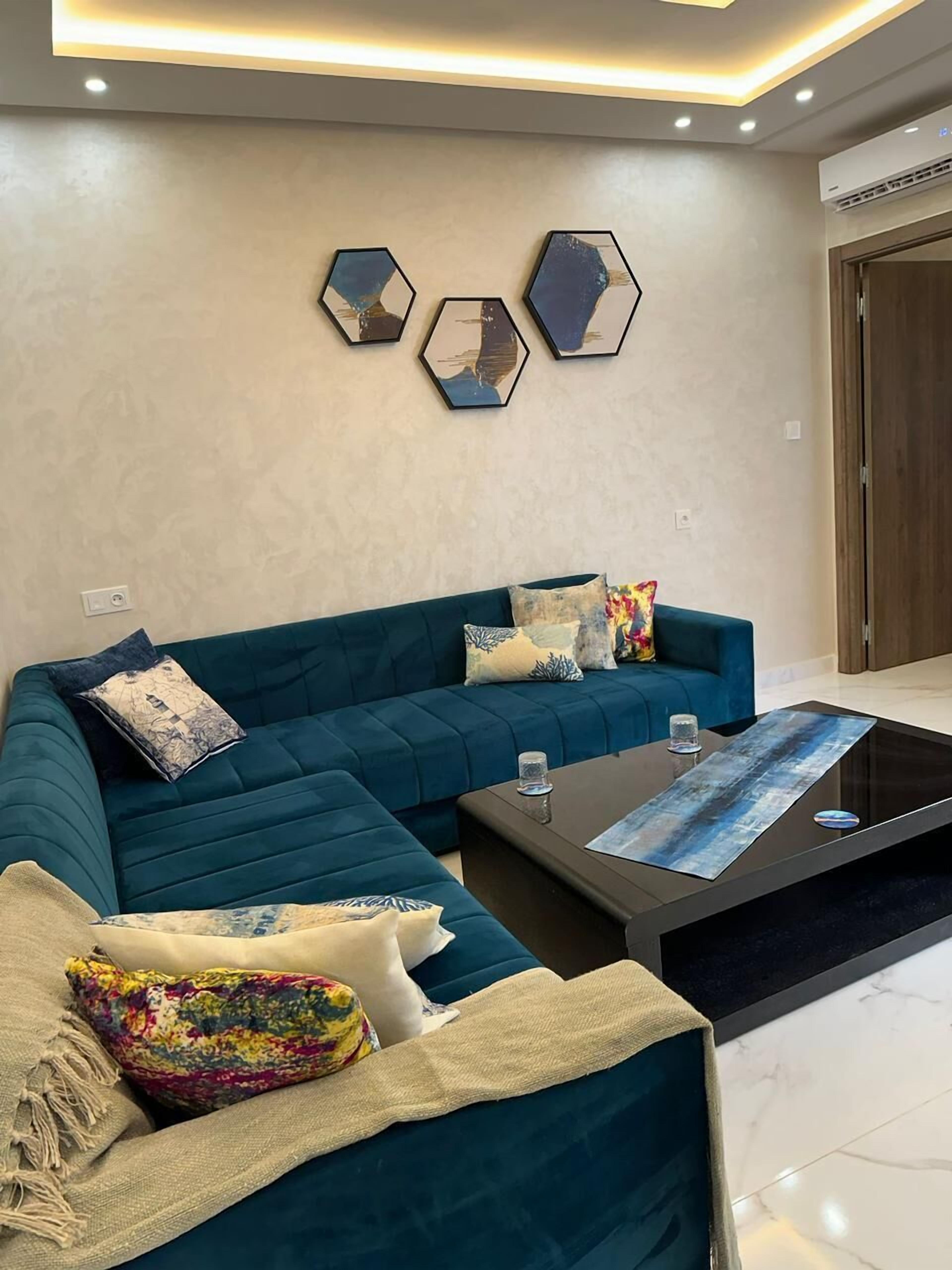 Loftsleilighet, 1 soverom, balkong | Oppholdsområde