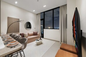 Interior - New 1BR with Private Pool Near Circle Mall (Dubai)