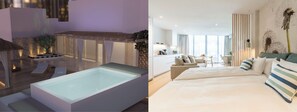 Iron/ironing board, Internet, bed sheets - TIERRAZUL ART BOUTIQUE WHITE NORDIC SUITE (Adeje)