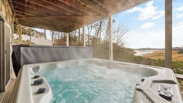 Idromassaggio all'aperto