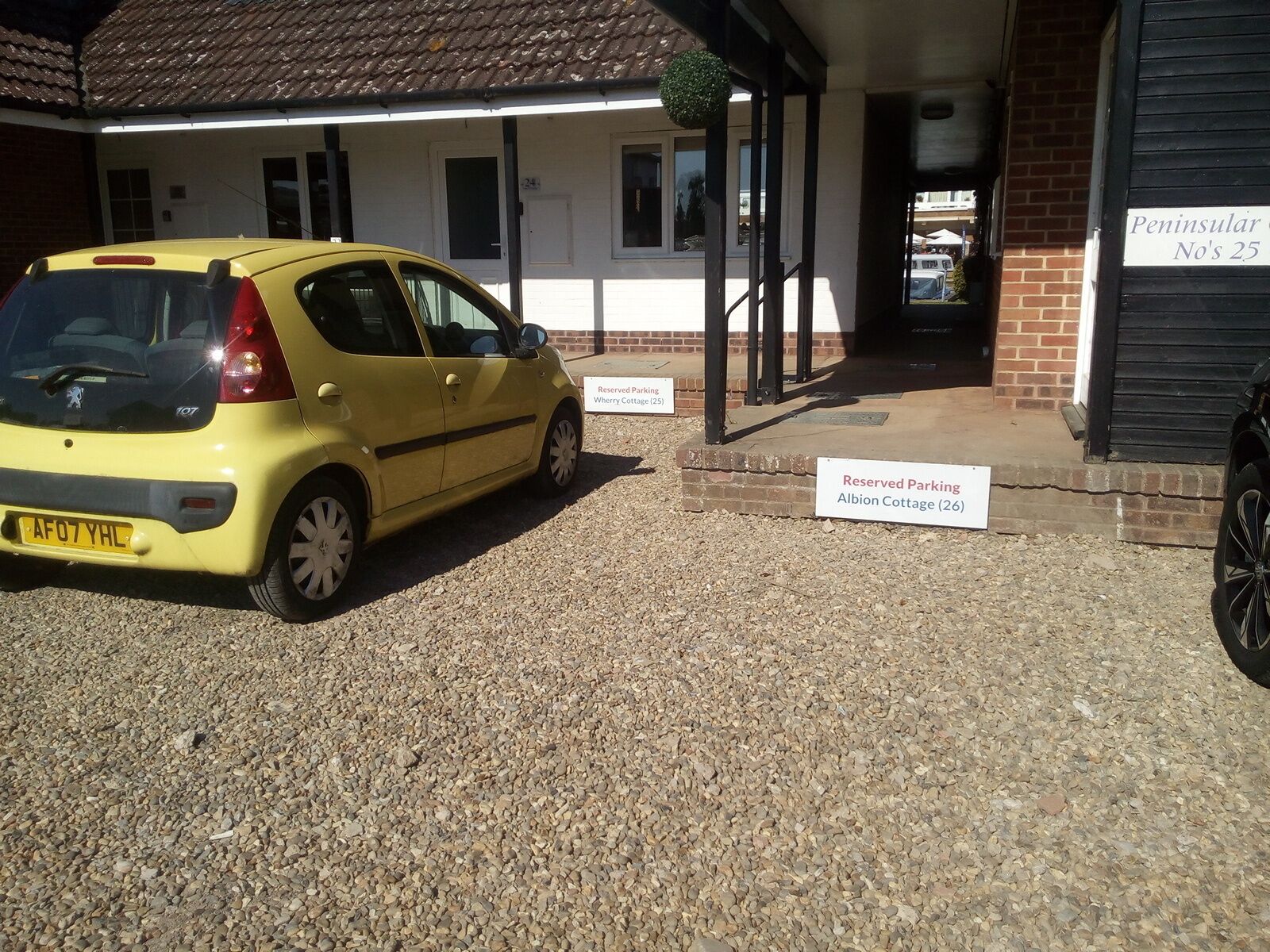 Terrein van de accommodatie