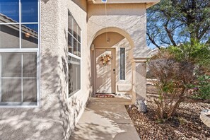 Exterior detail - Cozy Art Retreat: Gourmet Kitchen + Workspace (Tucson)