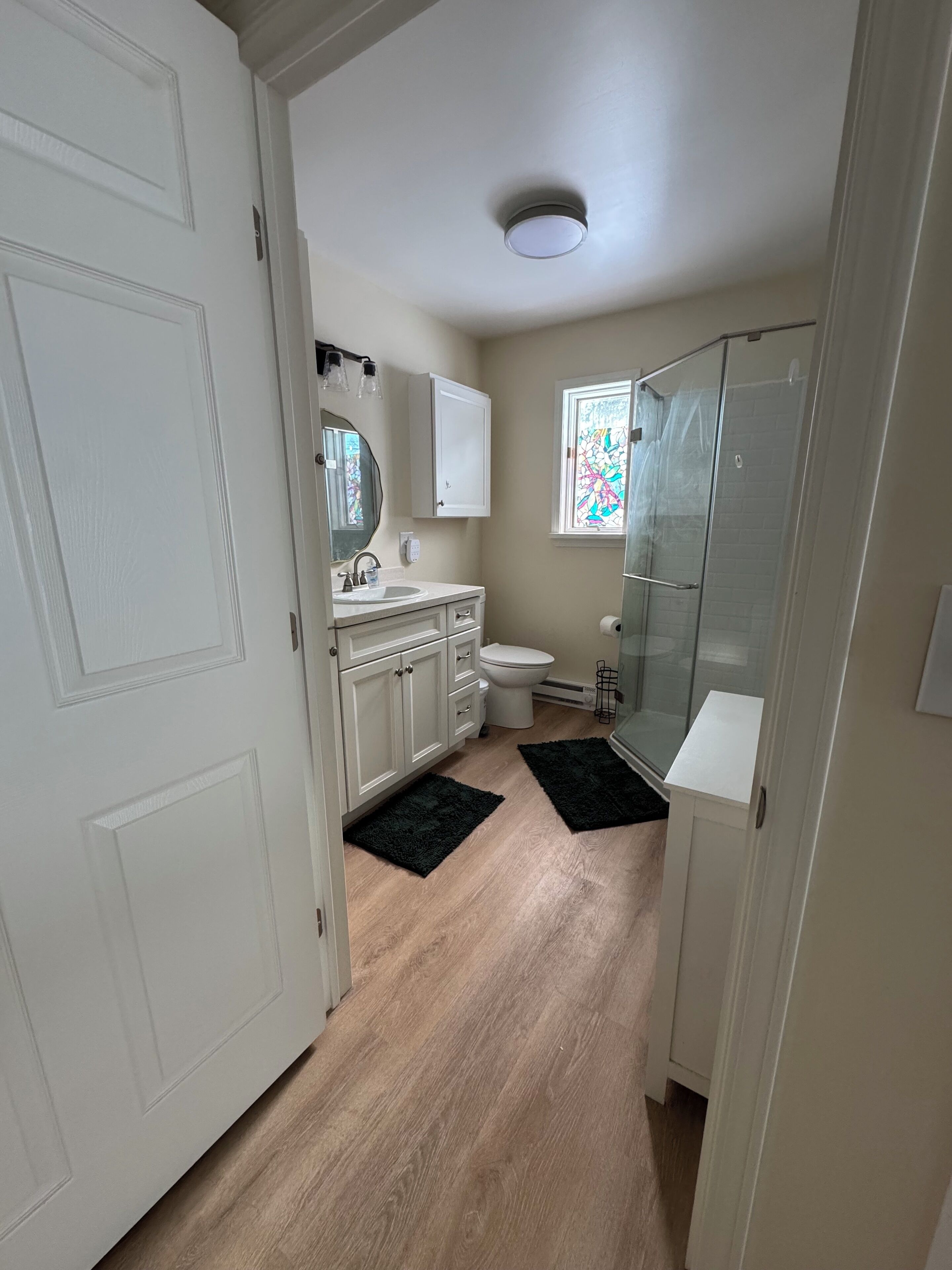 Dutxa, tovalloles, sabó i paper higiènic 