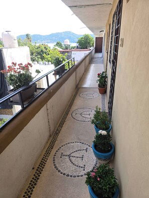 Apartment, 1 Bedroom, Balcony, City View | Balcony - Loft Rayito de Sol, Zihuatanejo Center With AC (Zihuatanejo)
