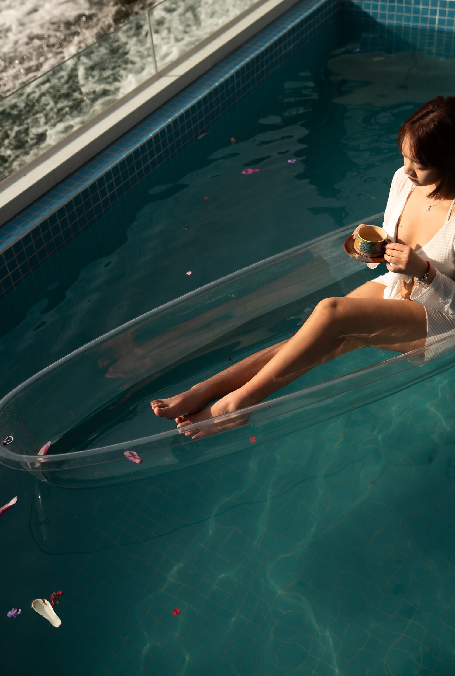 Sæsonbestemt udendørs pool