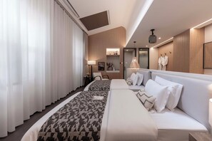 Chambre Supérieure avec lits jumeaux, vue ville