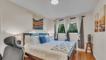 2 soverom, skrivebord, wi-fi (inkludert) og sengetøy