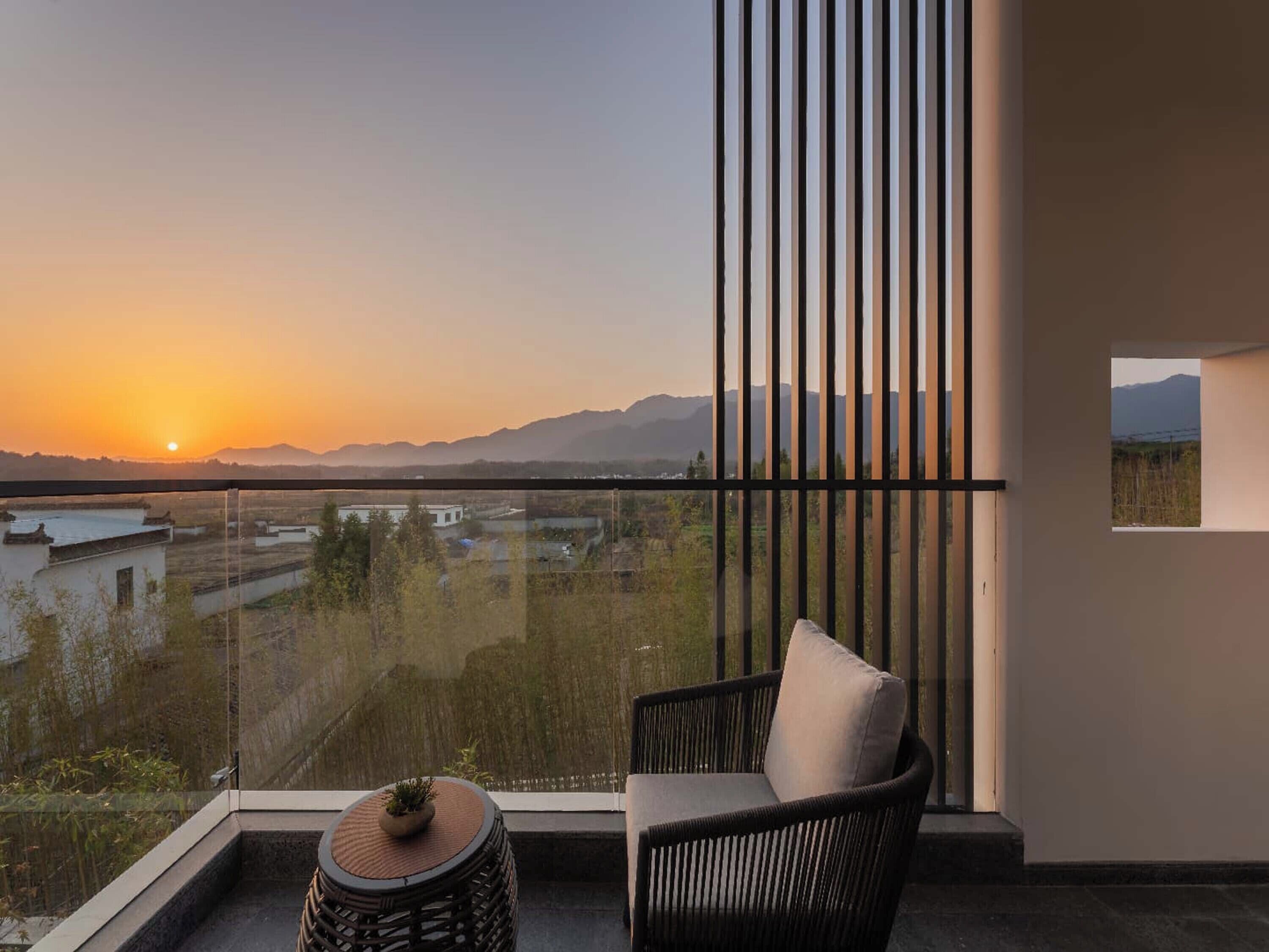 Vue depuis le balcon