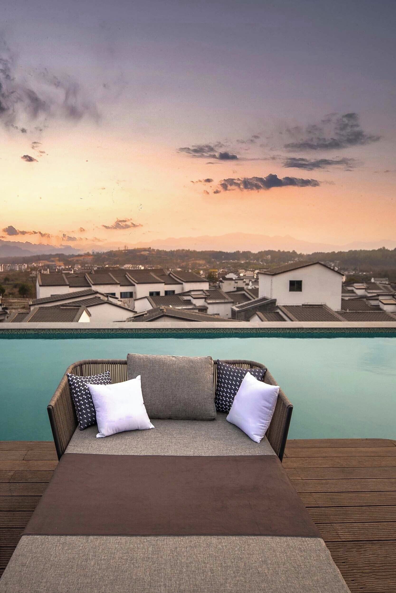 Alberca al aire libre por temporada 