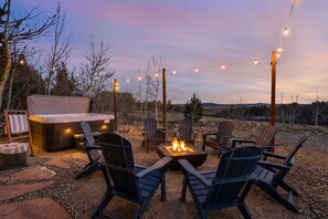 Bain à remous extérieur