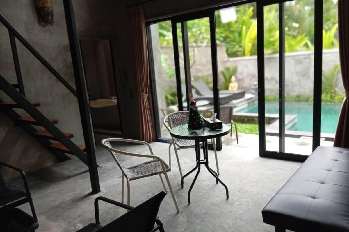Deluxe villa, privézwembad, uitzicht op tuin | Een minibar, geluiddichte muren, gratis wifi