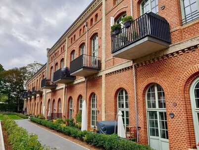 Eiswerder - Inselwohnung in der Havel mit Balkon