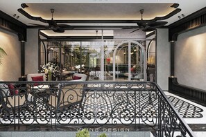 Deluxe Room, Hill View | Blackout curtains, iron/ironing board, free WiFi - May Boutique Dong Van Hotel (Dong Van)