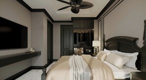 Deluxe Room, Hill View | Blackout curtains, iron/ironing board, free WiFi - May Boutique Dong Van Hotel (Dong Van)