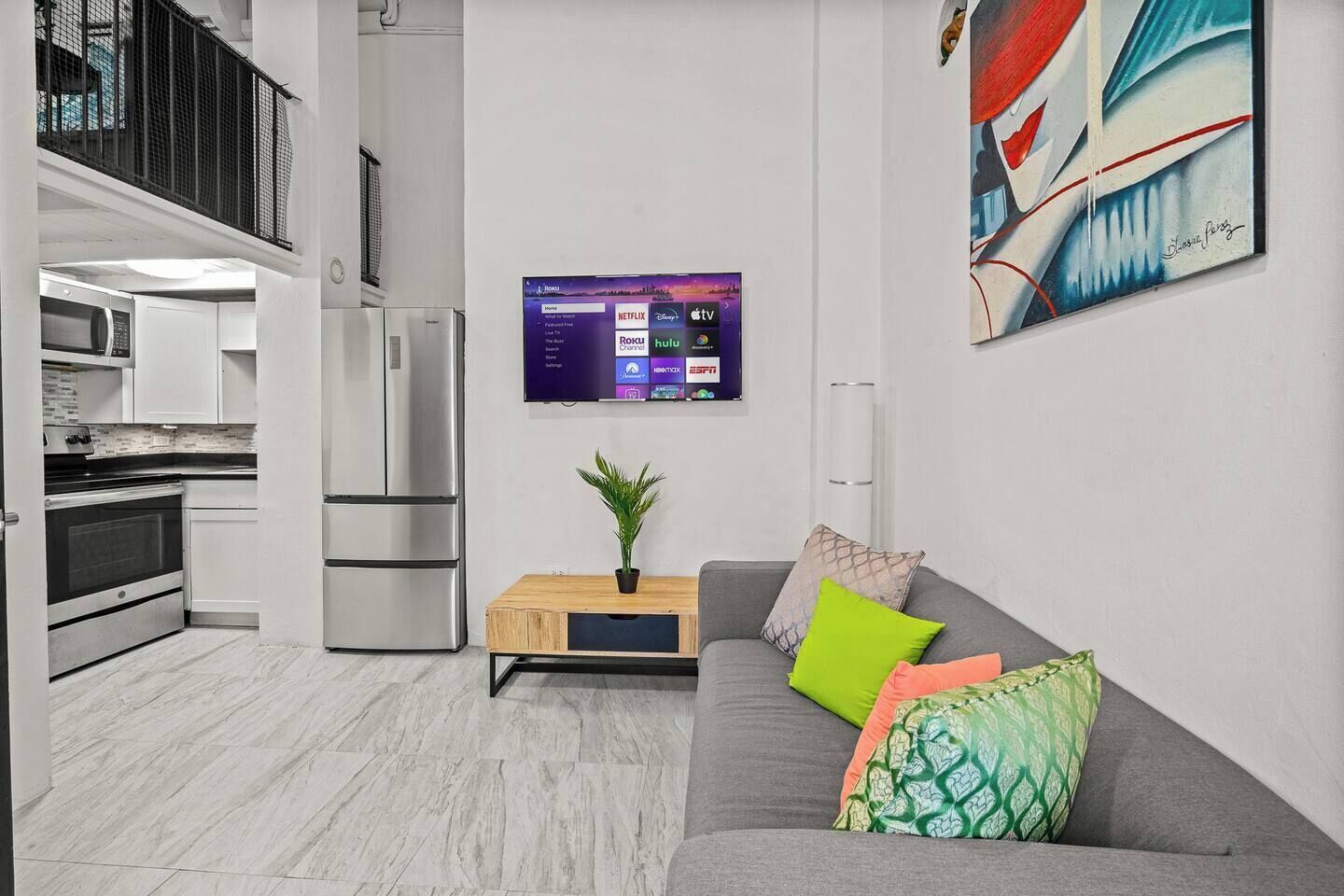 Área de sala de estar