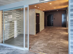 Fassade der Unterkunft