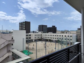 Vue depuis le balcon