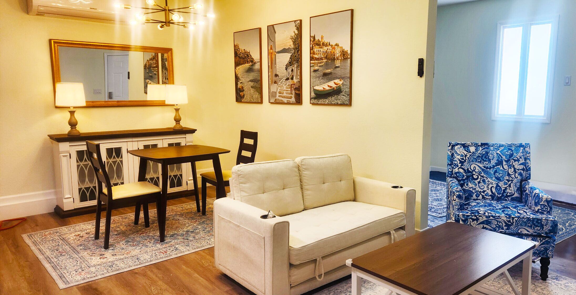 Área de sala de estar