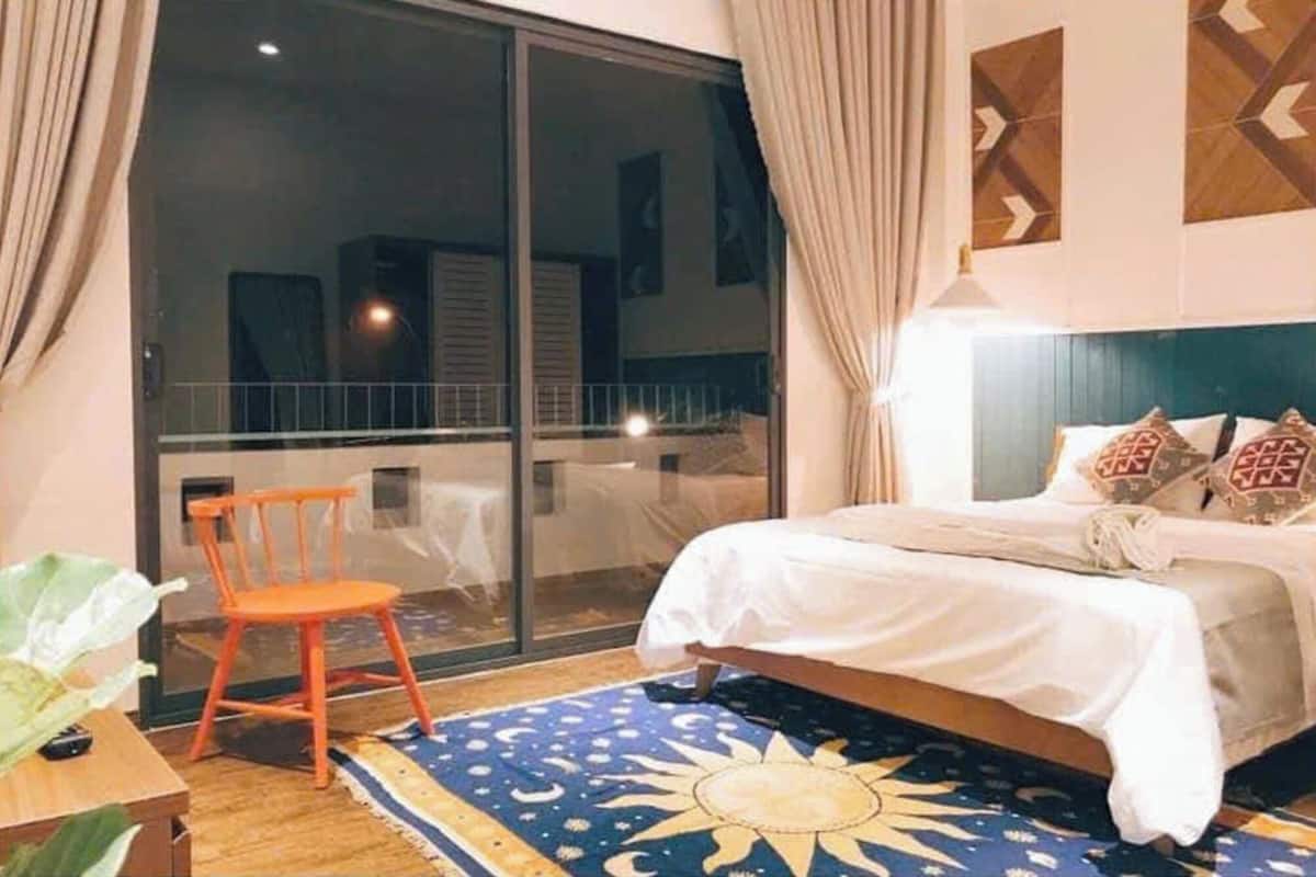 Habitación Deluxe | Mobiliario individual, escritorio, espacio para trabajar con un portátil