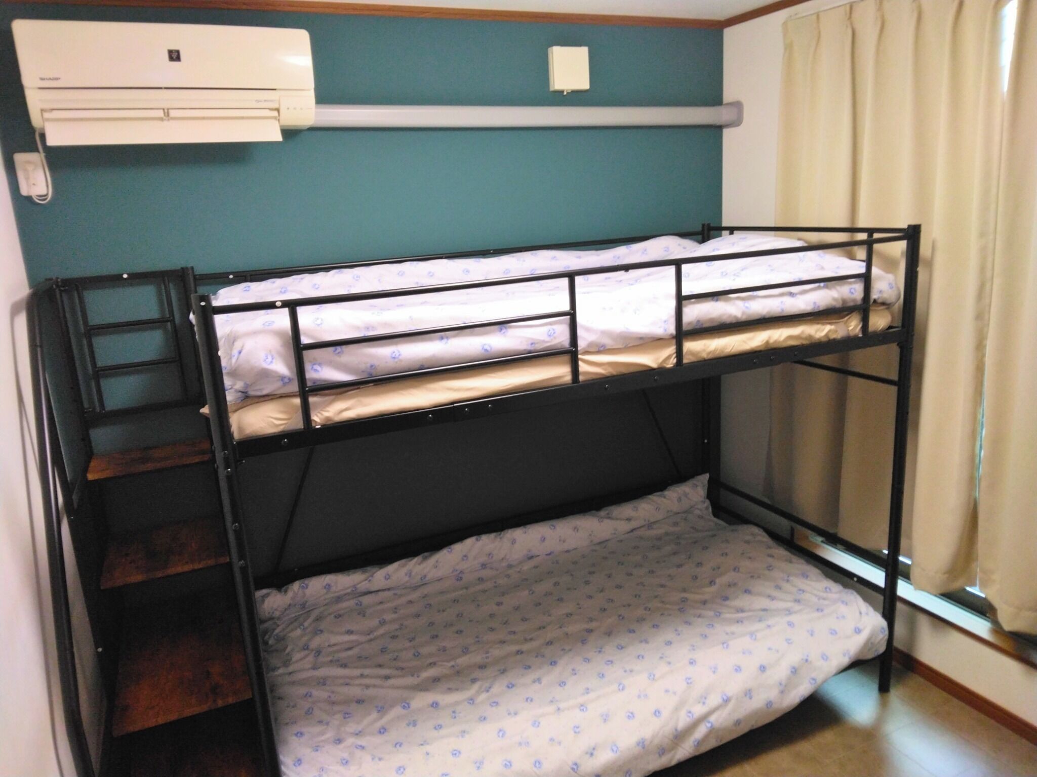 2 chambres, bureau, Wi-Fi gratuit, draps fournis