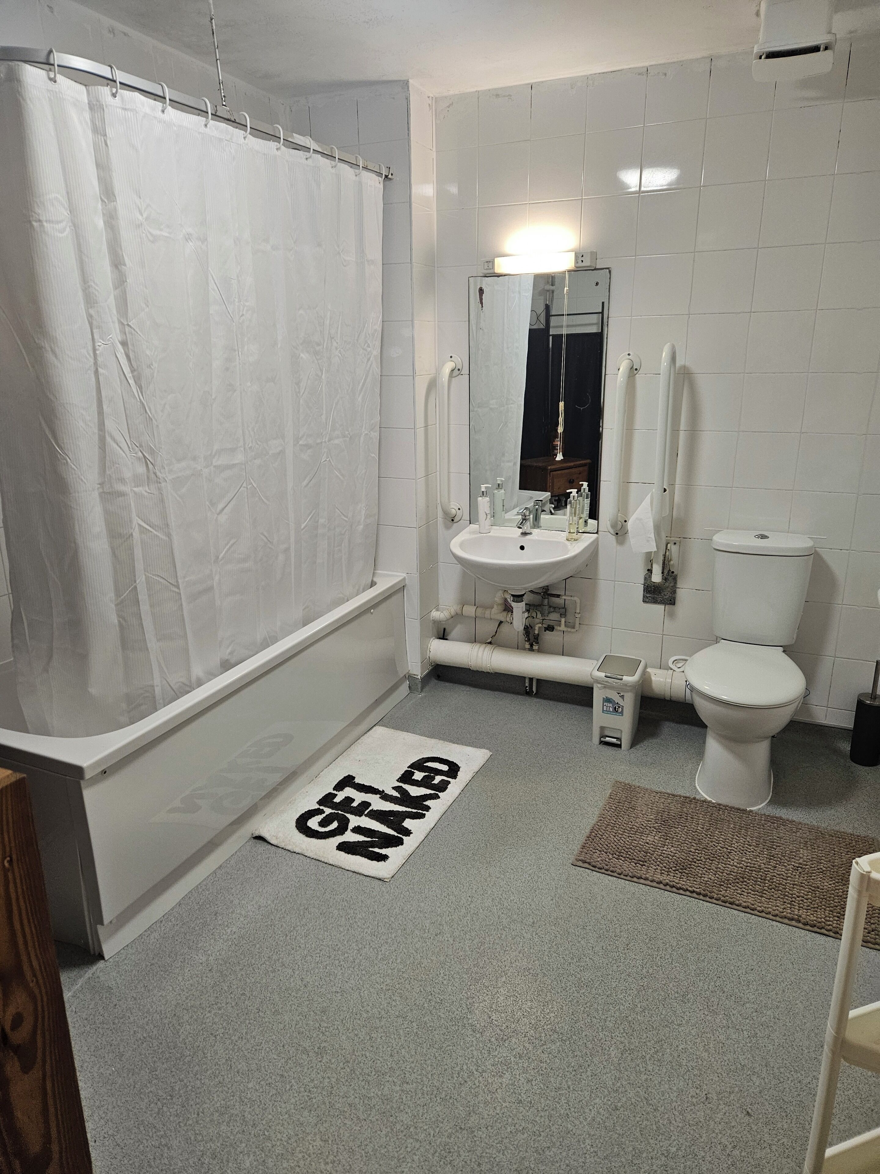 Habitació, 1 dormitori, accessible, balcó | Bany