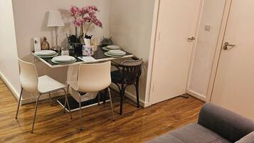 Shared Dormitory, 1 Bedroom, Accessible, Balcony | Living room