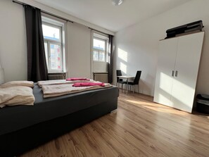 Eenvoudig appartement | Een strijkplank/strijkijzer, gratis wifi