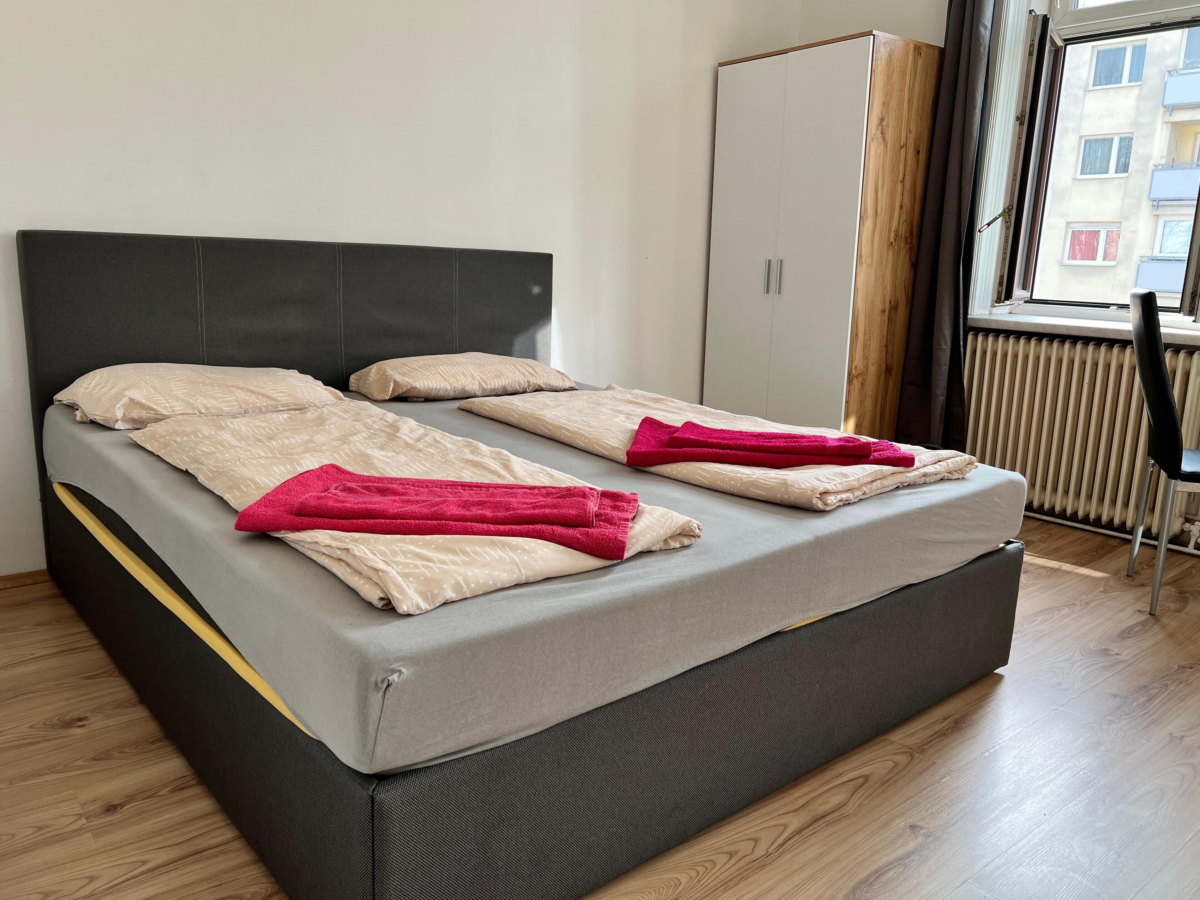 Eenvoudig appartement | Een strijkplank/strijkijzer, gratis wifi