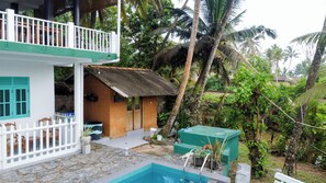 Front of property - Asanka Surf House & Restaurant with pool (Midigama)