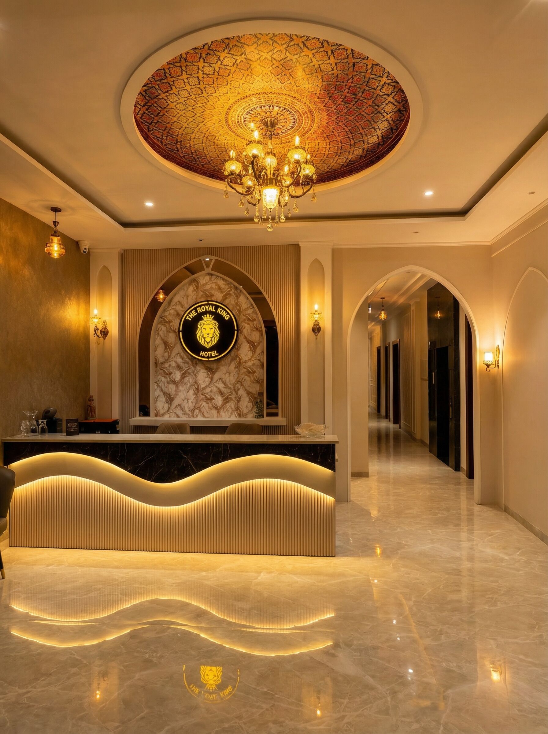 Sitzecke in der Lobby